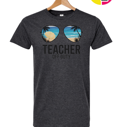 Teacher Off Duty Summer Tee
