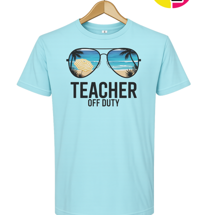Teacher Off Duty Summer Tee