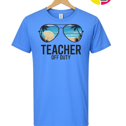 Teacher Off Duty Summer Tee