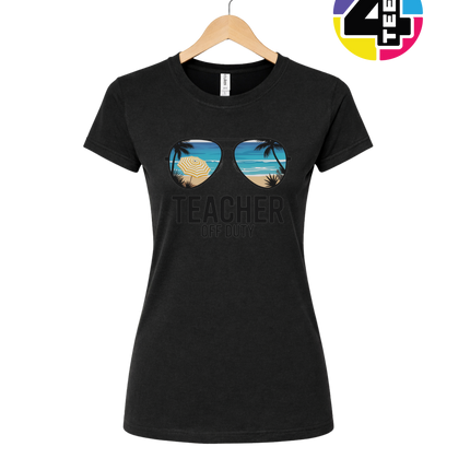 Teacher Off Duty Summer Women's Tee