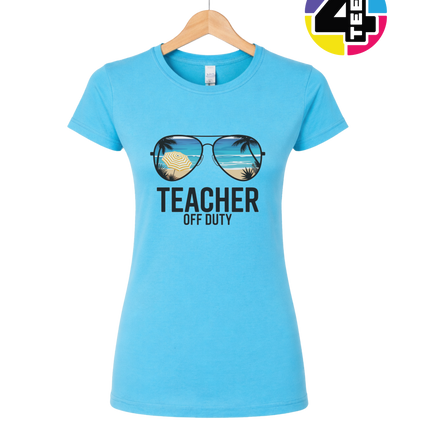 Teacher Off Duty Summer Women's Tee