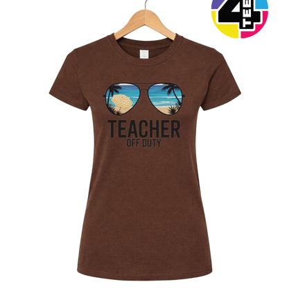 Teacher Off Duty Summer Women's Tee