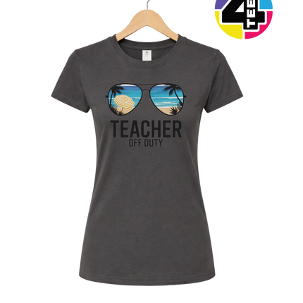 Teacher Off Duty Summer Women's Tee