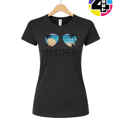 Teacher Off Duty Summer Women's Tee