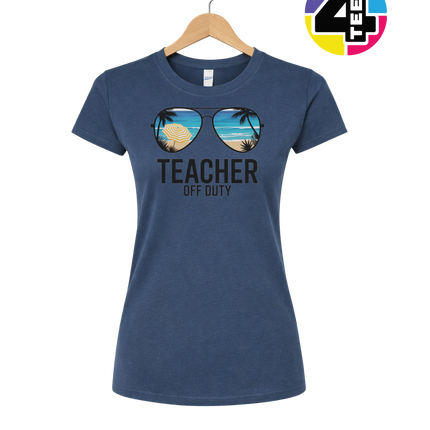 Teacher Off Duty Summer Women's Tee
