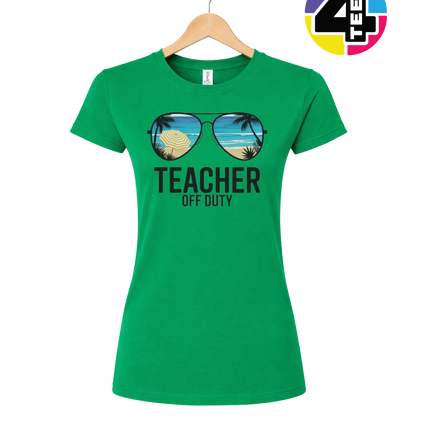 Teacher Off Duty Summer Women's Tee