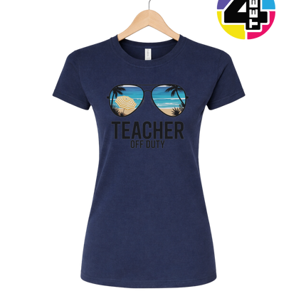 Teacher Off Duty Summer Women's Tee