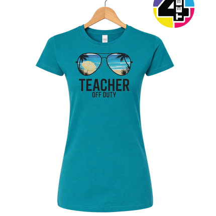 Teacher Off Duty Summer Women's Tee