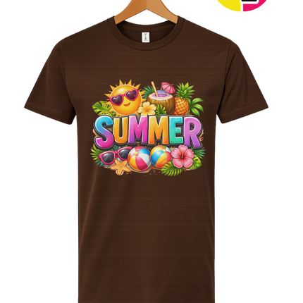 Summer Time Tropical Fruit Sun Tee