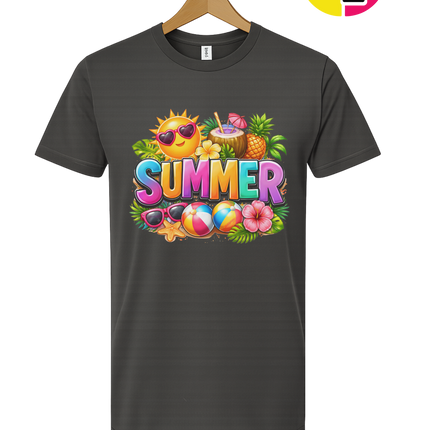 Summer Time Tropical Fruit Sun Tee