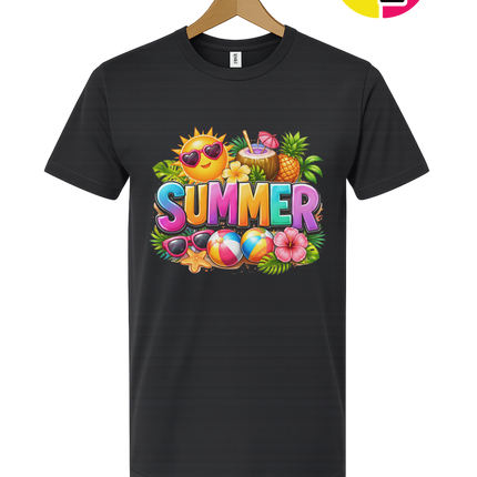 Summer Time Tropical Fruit Sun Tee