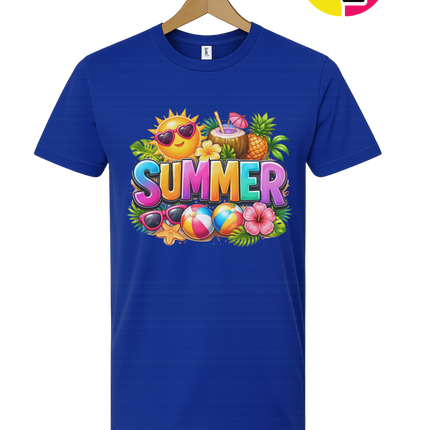 Summer Time Tropical Fruit Sun Tee