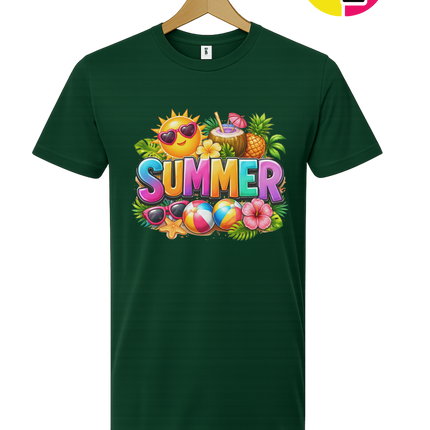 Summer Time Tropical Fruit Sun Tee