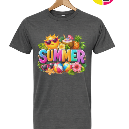 Summer Time Tropical Fruit Sun Tee