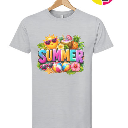 Summer Time Tropical Fruit Sun Tee
