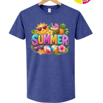 Summer Time Tropical Fruit Sun Tee