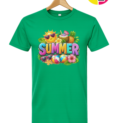 Summer Time Tropical Fruit Sun Tee