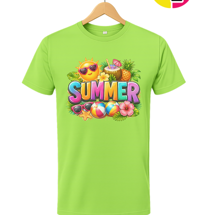 Summer Time Tropical Fruit Sun Tee
