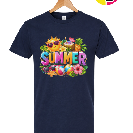 Summer Time Tropical Fruit Sun Tee