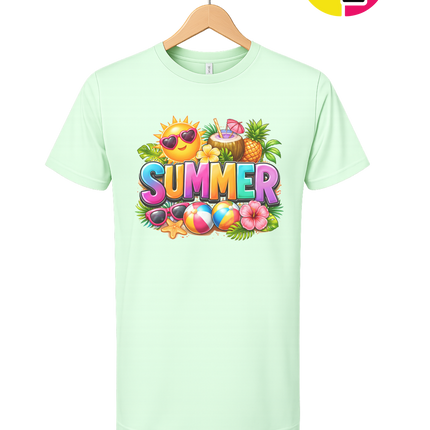 Summer Time Tropical Fruit Sun Tee