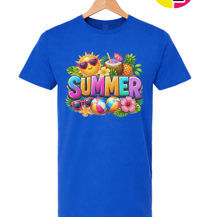 Summer Time Tropical Fruit Sun Tee