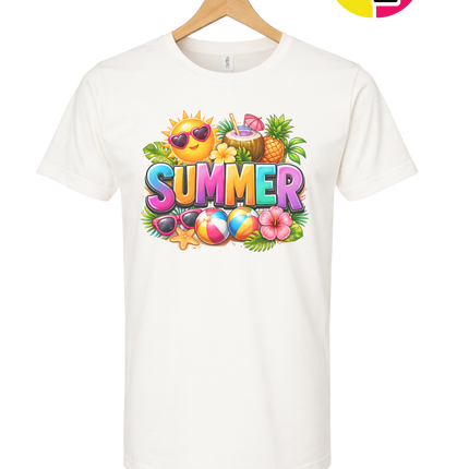 Summer Time Tropical Fruit Sun Tee