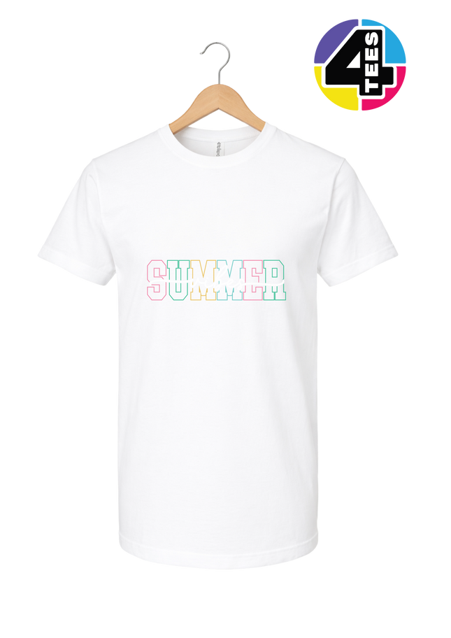 Colorful Summer Vibes Tee