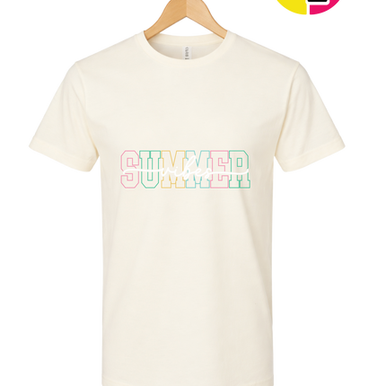 Colorful Summer Vibes Tee