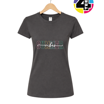 Colorful Summer Vibes Women's Tee
