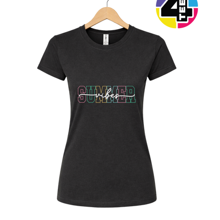 Colorful Summer Vibes Women's Tee