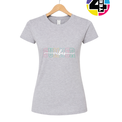 Colorful Summer Vibes Women's Tee