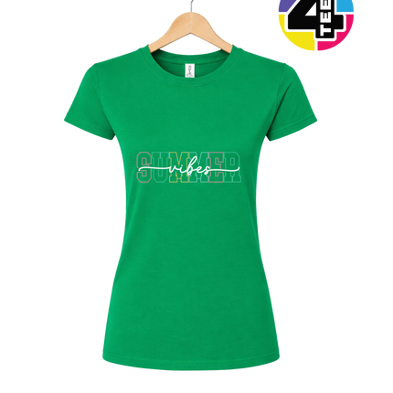 Colorful Summer Vibes Women's Tee