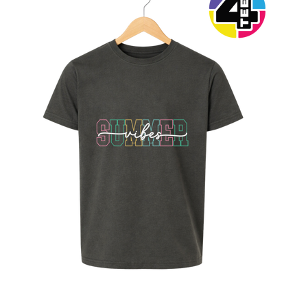 Colorful Summer Vibes Youth Tee