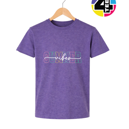 Colorful Summer Vibes Youth Tee