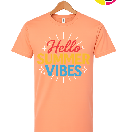 Hello Summer Vibes Tee