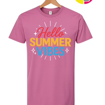 Hello Summer Vibes Tee
