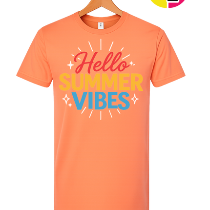 Hello Summer Vibes Tee