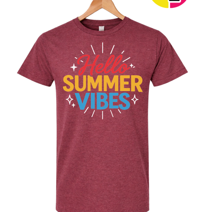 Hello Summer Vibes Tee
