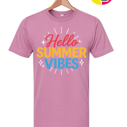 Hello Summer Vibes Tee