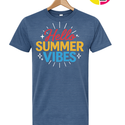 Hello Summer Vibes Tee