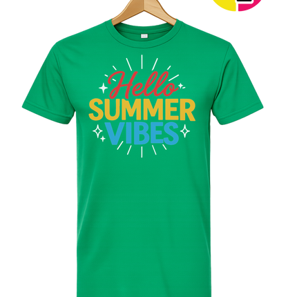 Hello Summer Vibes Tee