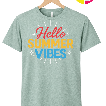 Hello Summer Vibes Tee