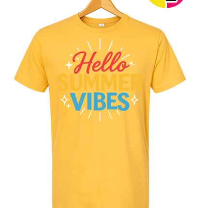 Hello Summer Vibes Tee