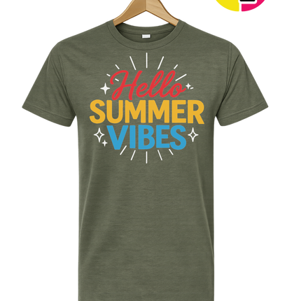 Hello Summer Vibes Tee