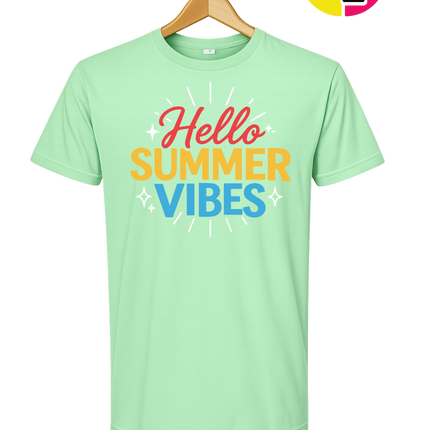 Hello Summer Vibes Tee