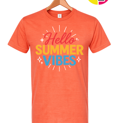 Hello Summer Vibes Tee
