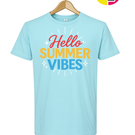 Hello Summer Vibes Tee