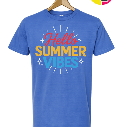 Hello Summer Vibes Tee