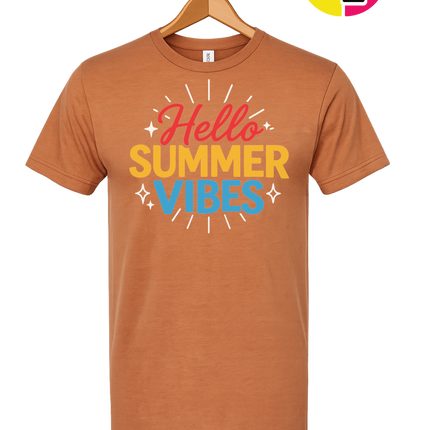 Hello Summer Vibes Tee