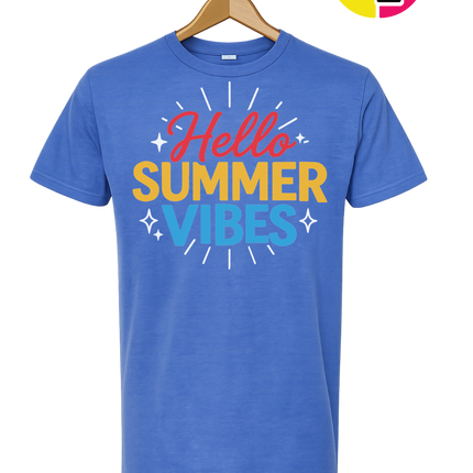 Hello Summer Vibes Tee